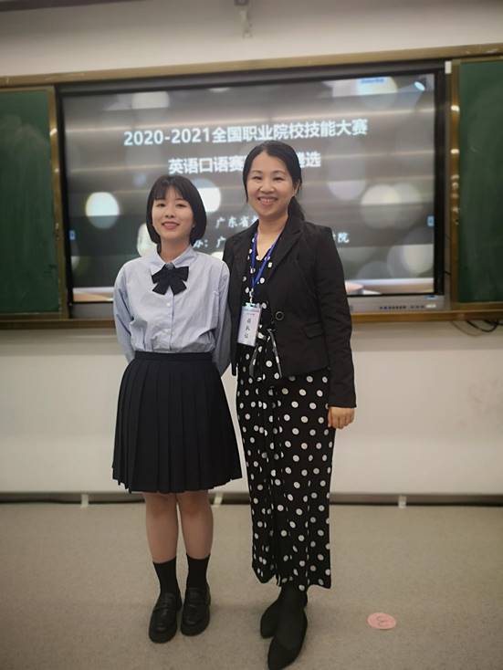 【喜讯】外语商务学院学生获英语口语国赛遴选第一名